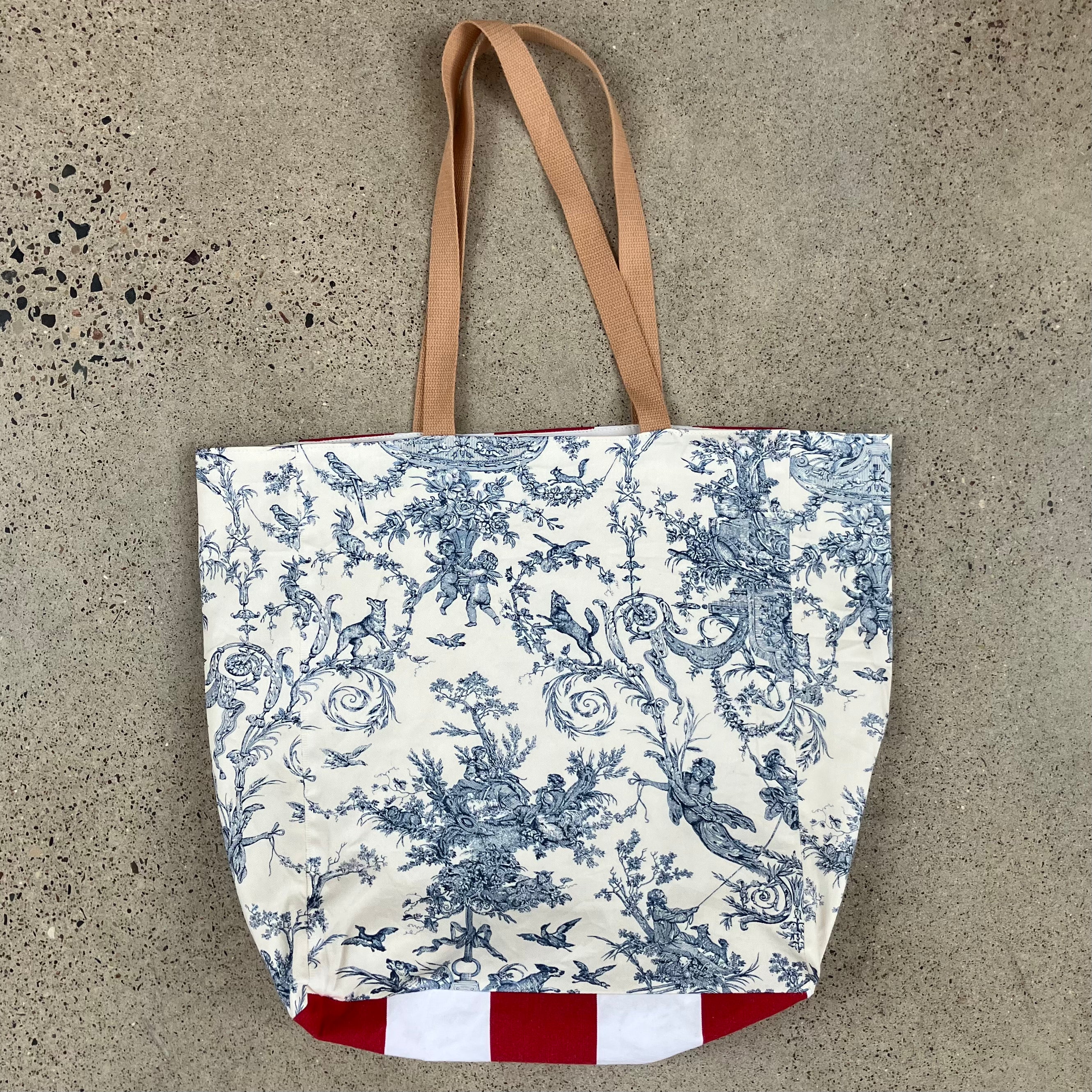 Toile/cabana market bag