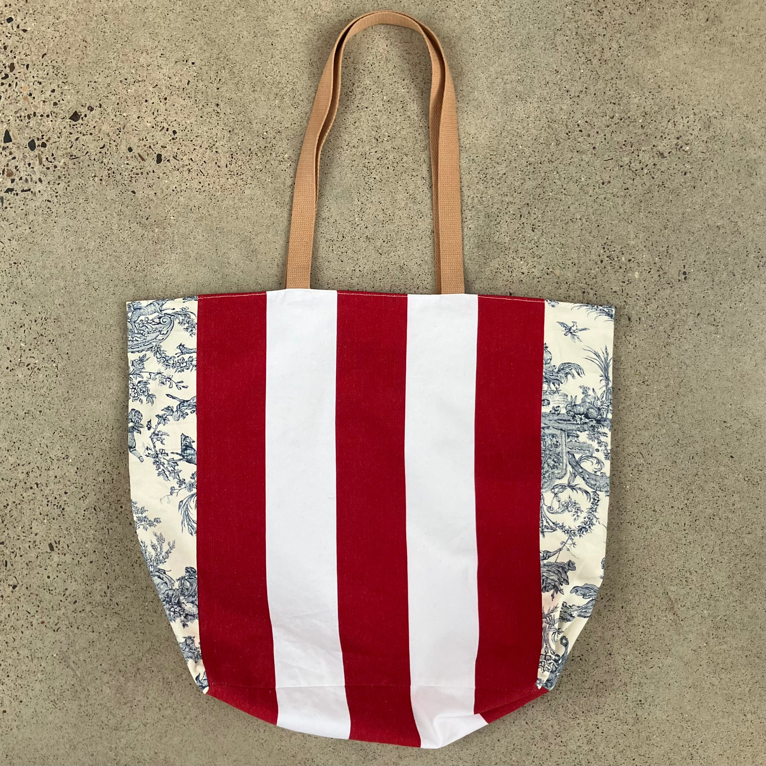 Toile/cabana market bag