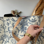 Toile/cabana market bag